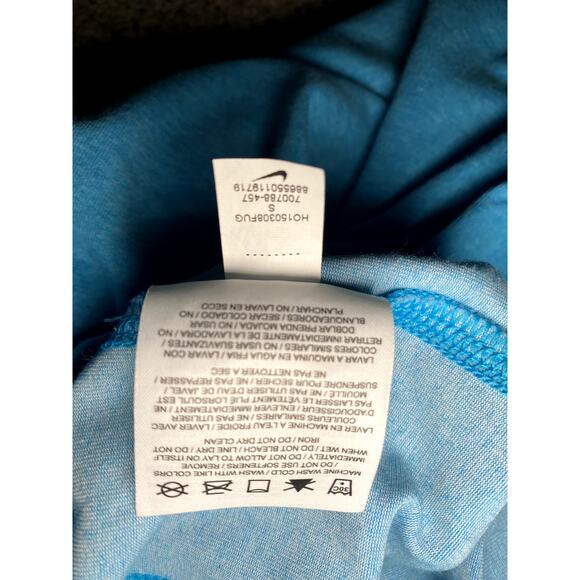 Nike Blue Oversized Dri-FIT Sweatshirt - Women's - Picture 7 of 7